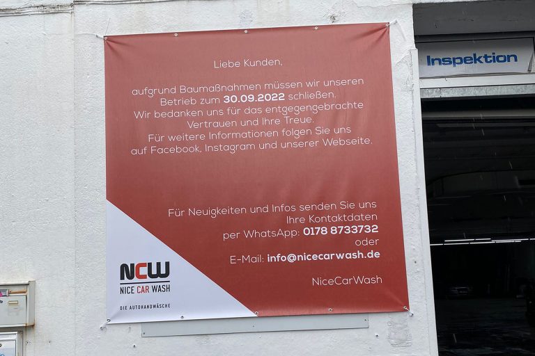 Mockup - Banner - Nice Car Wash