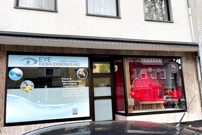 Mockup - Schaufenster - Eye & MS Deko