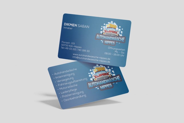 Mockup - Visitenkarte - Authandwäsche Nippes