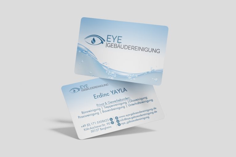 Mockup - Visitenkarte - Eye
