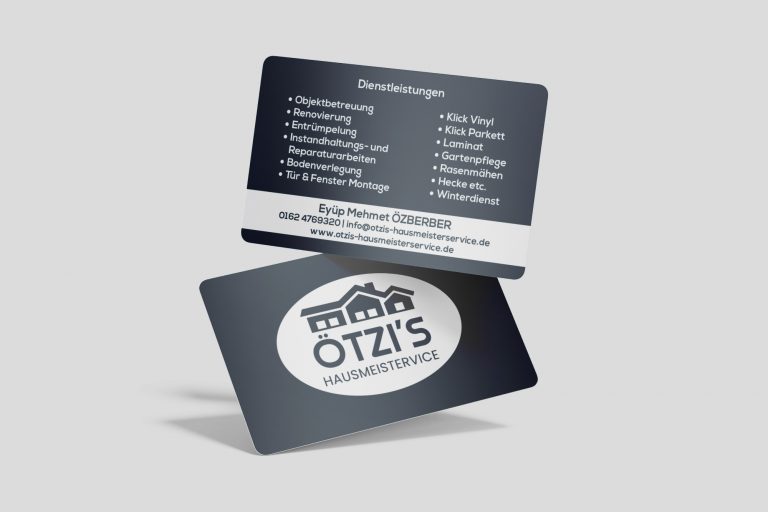 Mockup - Visitenkarte - Otzis